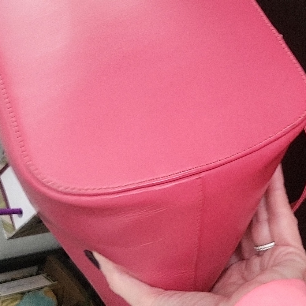 Radley Pink Leather Tote Bag - Picture 12 of 16